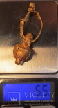Золотая сережка, Хазарський каганат, Салтівська культура, вес 5.5 грм., фото №6