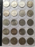 Італія 500 лір + Польща 200 злотих Срібло (20 монет), фото №2