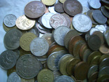 Монеты стран мира. 1 килограмм, фото №3