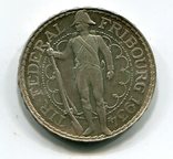 Швейцария 5 франков, 1934 Стрелковый фестиваль во Фрибуре, фото №2
