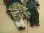 Фарфоровые куклы пара мальчик с девочкой, фото №12