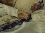 Фарфоровая кукла девочка с сумкой, фото №8