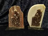 2 каменные скульптуры с изображением Божьей Матери, фото №2