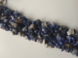 Ожерелье из натурального камня лазурит, numer zdjęcia 5