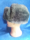Зимняя войсковая шапка-ушанка. Размер - 54. 1987 года, фото №6