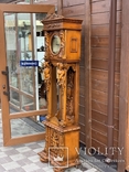 Часы напольные в стиле Барокко. Франция. Механизм  Romanet Morbier, фото №4