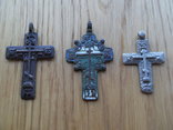 Нательные кресты 17-18 века, фото №3