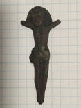 Распятие Христа Бронза 18 век, фото №2