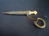 Сувенирный маникюрный нож,кортик,пилочка,брелок, фото №2