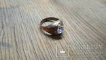 Солдатский медный перстень с камнем Германия, фото №8