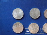 Полная коллекция памятных серебряных монет Олимпиада 1972 в Мюнхене. 10 Марок 20 шт, фото №10