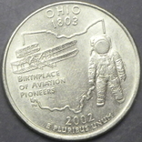 25 центів США 2002 P Огайо, фото №2