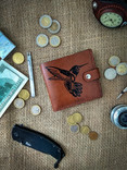 Ексклюзивний гаманець (кошелек) ручної роботи Hand Made, фото №2