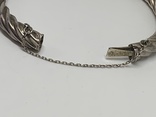 Винтажный серебряный браслет с англии 27.58 грамм, фото №5