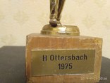 Спортивная награда. Статуэтка 1975 год Германия. 2, фото №3