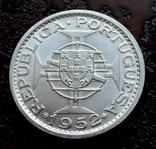 5 патака Макао 1952 состояние UNC серебро, numer zdjęcia 3