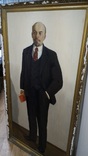 Картина большая, Портрет Ленина, художник Дерегус Ф.М, масло, фото №4