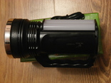 Многофункциональный Аккумуляторный фонарь Yajia YJ-2836T с солнечной панелью, фото №3
