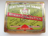 Винтажная коробочка Atikah-Cigareten, фото №2