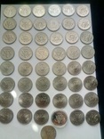 Набор 50 центов США Кеннеди- погодовка 49 шт. (см. опись), фото №3