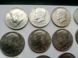 Набор 50 центов США Кеннеди- погодовка 49 шт. (см. опись), фото №4