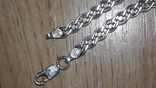Цепочка и браслет серебро, фото №11