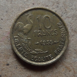 10 франков 1955  Франция  (К.10.5)~, фото №2