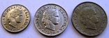 Швейцария 5 серебряных франков 1932 +5+10+20 раппанов 1939, фото №9