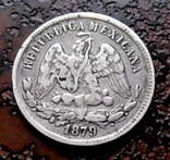 25 сентаво Мексика 1879, фото №3