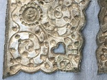 4 накладки с басменного серебр.оклада 1776г, фото №12