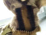 Чукча 25 см,в национальном костюме с обувью,сделано из меха г. Магадан, фото №4
