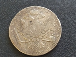 Рубль 1762 серебро Пётр III, фото №5