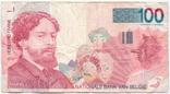 Бельгия 100 франков 1995-2001, фото №2
