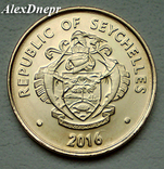Сейшелы, 1 цент Лягушка 2016, фото №3