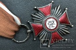 Серебряный крест за За слуги 2 ст. PRL Польша, фото №4