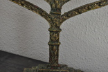 Менора семисвечник,бронза, фото №6