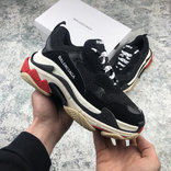 Кроссовки мужские Balenciaga Triple S Trainers Black - (Баленсиага), фото №2