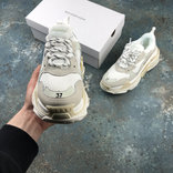 Кроссовки мужские Balenciaga Triple-S Cream White, фото №4