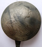 Серебряная ложка "1 руб. 1724 г.", фото №4