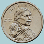 США, 1 доллар 2016 года, "Индейцы радисты", двор "D" (S1834), фото №3