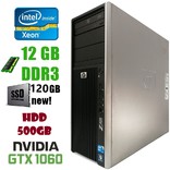HP Z400 Мощный игровой ПК W3565/12Gb/500Gb/SSD 120Gb/NVIDIA GTX 1060 3G, фото №2