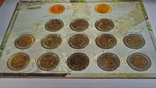 Красная Книга полный набор из 15 монет в планшетке (есть видео), фото №6