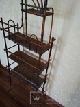 Старинная этажерка бамбук, фото №12