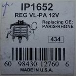 Щетки новые TRANSPO IP 1652 14.4V REG VL-PA 12V, фото №9