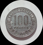 Конго 100 франков 1972 г., фото №2