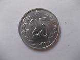 Чехословакия 25 геллеров 1962 года., фото №3