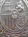 Медаль, золото " Сенат Испании"  подарена генсеку СССР  Черненку К.У, фото №7