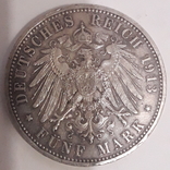 5 марок прусия 1913г., фото №2