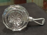Кружка декоративная коллекционная необычная ручка стекло олово клеймо, фото №12