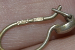 Серебро 875 ссср Александрит кольцо серьги, фото №7